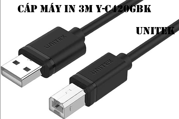 Dây máy in 3 mét UNITEK YC420