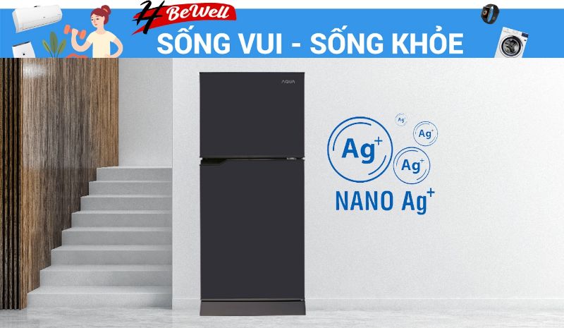 Tủ Lạnh Aqua AQR-T150FA 130 lít 