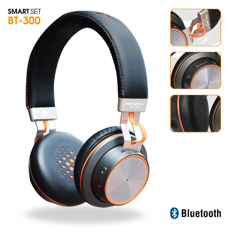 Tai nghe Bluetooth Soundmax BT300