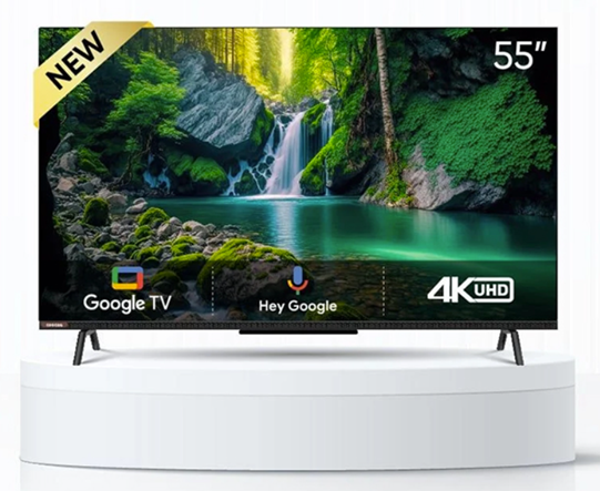 Tivi CooCaa 55 inch Google/4K/có pin lưu trữ 55Y73 vat