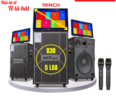 Loa Kéo Có Màn Hình MTMAX TB3336 / 19 inch / 500W