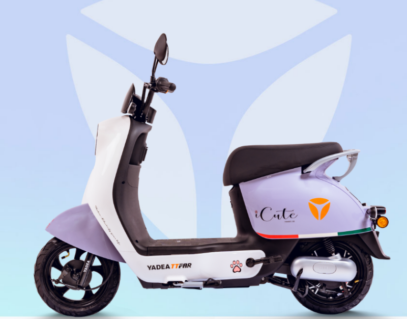 Xe đạp điện YADEA iCUTE – Nhỏ gọn, 30km/h, Quãng đường 77km, Thiết kế dễ thương