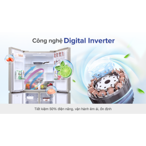 Tủ lạnh Samsung Inverter 488 lít RF48A4010M9/SV