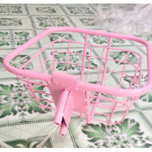 Giỏ xe điện đen, hồng, vàng