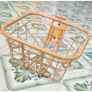 Giỏ xe điện đen, hồng, vàng