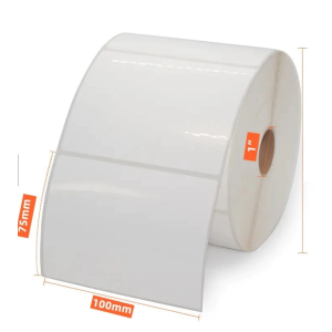 Decal Nhiệt 75×100 mm dài 50m- Giấy In Đơn Hàng Shopee, Tiki, Lazada