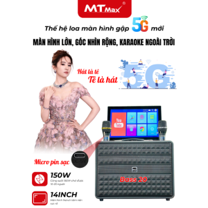 Loa Kéo Có Màn Hình MTMAX T33Pro / 14 inch /300W